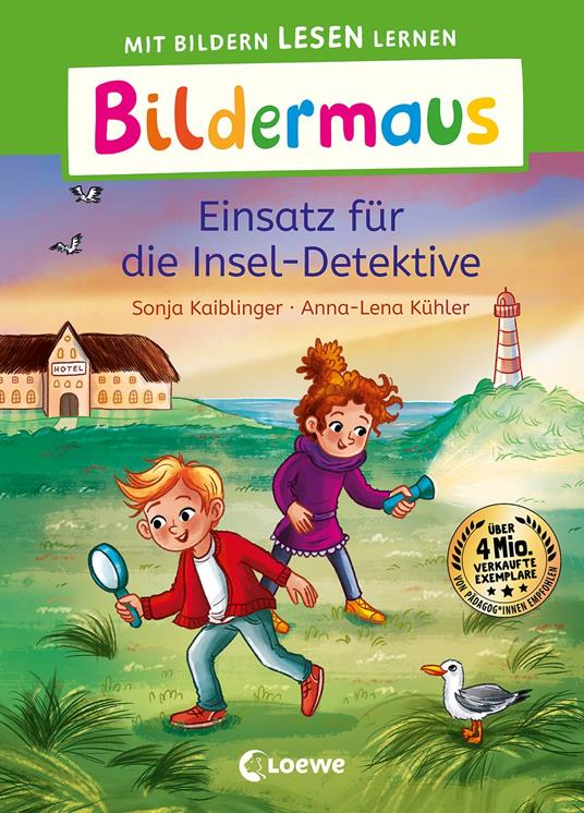 Bildermaus - Einsatz für die Insel-Detektive - Sonja Kaiblinger,Loewe Erstlesebücher,Anna-Lena Kühler - ebook