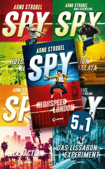 SPY - Die komplette Reihe - Arno Strobel - ebook