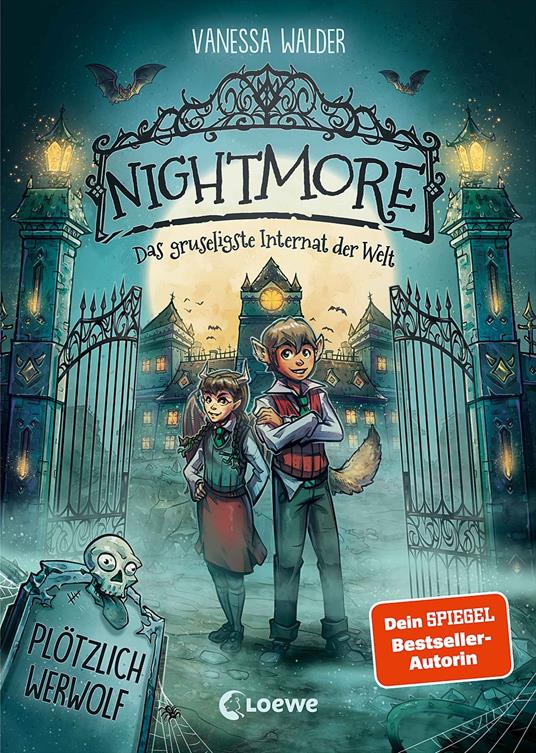 Nightmore - Das gruseligste Internat der Welt (Band 1) - Plötzlich Werwolf - Walder Vanessa,Philipp Ach - ebook