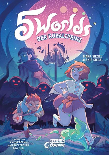 5 Worlds (Band 2) - Der Kobaltprinz - Alexis Siegel,Mark Siegel,Xanthe Bouma,Matt Rockefeller - ebook