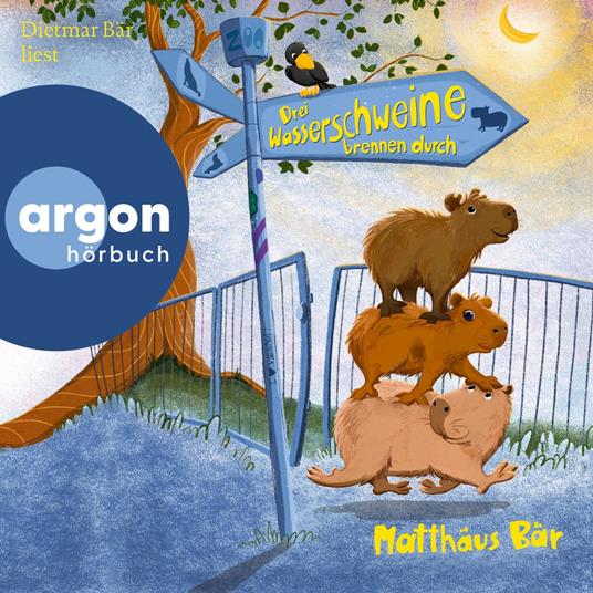Drei Wasserschweine brennen durch - Die Wasserschwein-Reihe, Band 1 (Ungekürzte Lesung)