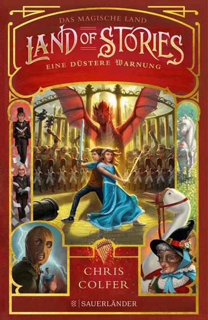 Land of Stories: Das magische Land - Eine düstere Warnung - Chris Colfer,Brandon Dorman,Fabienne Pfeiffer - ebook