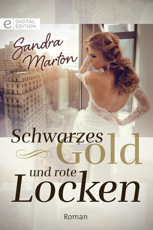 Schwarzes Gold und rote Locken