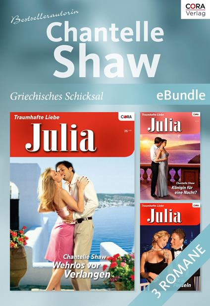 Bestsellerautorin Chantelle Shaw - griechisches Schicksal