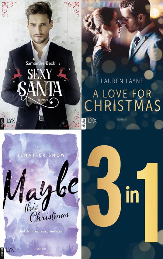 Das Christmas-Bundle: Drei Weihnachtsromane in einem E-Book