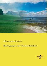 Bedingungen der Kunstschoenheit