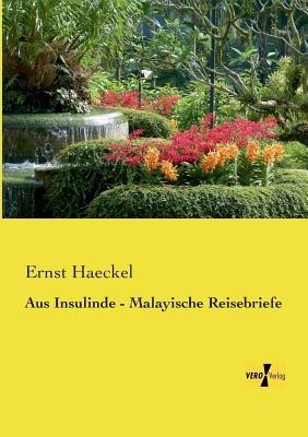 Aus Insulinde - Malayische Reisebriefe - Ernst Haeckel - cover