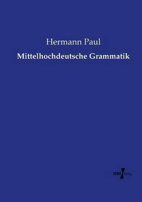 Mittelhochdeutsche Grammatik - Hermann Paul - cover