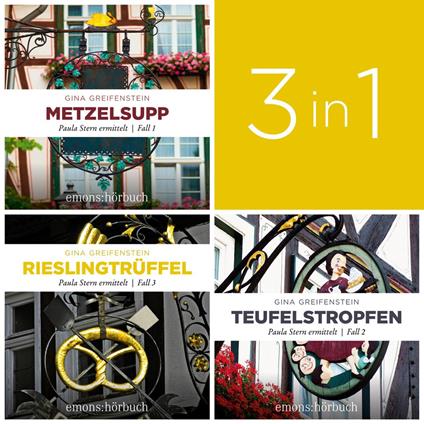 Zwischen Knödel und KTU - deftige Krimis aus der Pfalz: Paula Stern ermittelt (Band 1-3) - Paula Stern ermittelt (Ungekürzt)