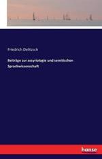 Beiträge zur assyriologie und semitischen Sprachwissenschaft