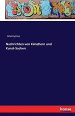 Nachrichten von Künstlern und Kunst-Sachen