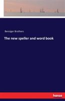 The new speller and word book - cover
