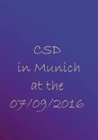 CSD in Munich at the 09.07.2016 - Nicolaus Dinter - cover