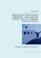 Fliegerträume, Erinnerung des Augenblicks - Sehnsucht nach Freiheit, sich in die Luftmeere erheben zu können: Schätze im digitalen Königreich - Jörg Becker - cover