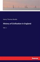 History of Civilization in England: Vol. I.