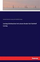 Lessings Briefwechsel mit seinem Bruder Karl Gotthelf Lessing - Gotthold Ephraim Lessing - cover