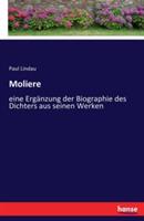 Moliere: eine Ergänzung der Biographie des Dichters aus seinen Werken - Paul Lindau - cover