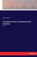 The political works of Elizabeth Barrett Browning: Vol. IV - Elder Smith - cover