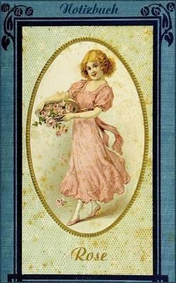 Rose (Notizbuch): Notizbuch, Notebook, Vintage, Old Fashion, Klassiker, Edel, Design, Einschreibbuch, Tagebuch, Diary, Notes, Geschenkbuch, Geschenk, Weihnachten, Geburtstag, Ostern, Weihnachtsgeschenk, Nikolaus, Freundesbuch, Buch für Notizen im praktisch - Luisa Rose - cover