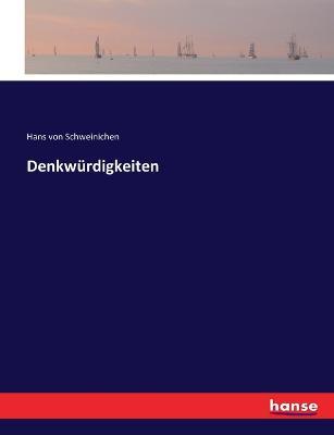 Denkwurdigkeiten - Hans Von Schweinichen - cover