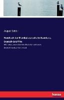 Handbuch der Shambala-sprache in Usambara, Deutsch-Ostafrika: Mit Texten, einem Shambala-Deutschen und einem Deutsch-Shambala-Wörterbuch - August Seidel - cover
