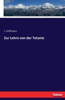 Zur Lehre von der Tetanie - J Hoffmann - cover