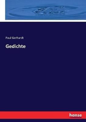 Gedichte - Paul Gerhardt - cover