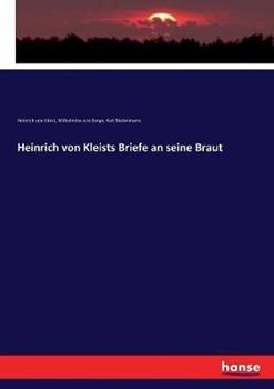 Libro inglese Heinrich von Kleists Briefe an seine Braut Karl Biedermann , Heinrich Von Kleist , Wilhelmine Von Zenge