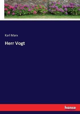 Herr Vogt - Karl Marx - cover