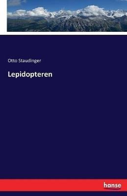 Lepidopteren - Otto Staudinger - cover