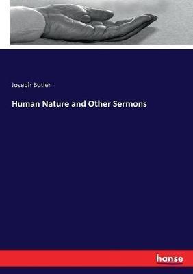 Human Nature and Other Sermons - Joseph Butler - cover