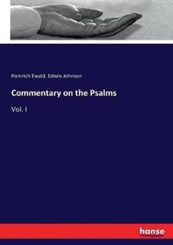 Libro inglese Commentary on the Psalms: Vol. I Heinrich Ewald , Edwin Johnson