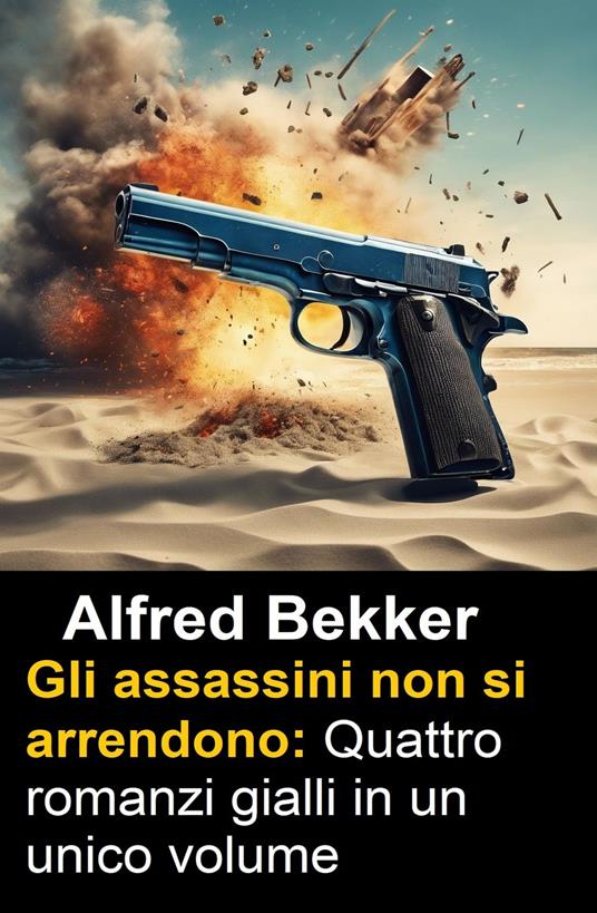 Gli assassini non si arrendono: Quattro romanzi gialli in un unico volume - Alfred Bekker - ebook