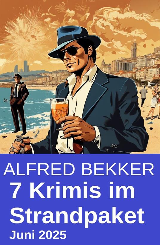 7 Krimis im Strandpaket Juni 2025