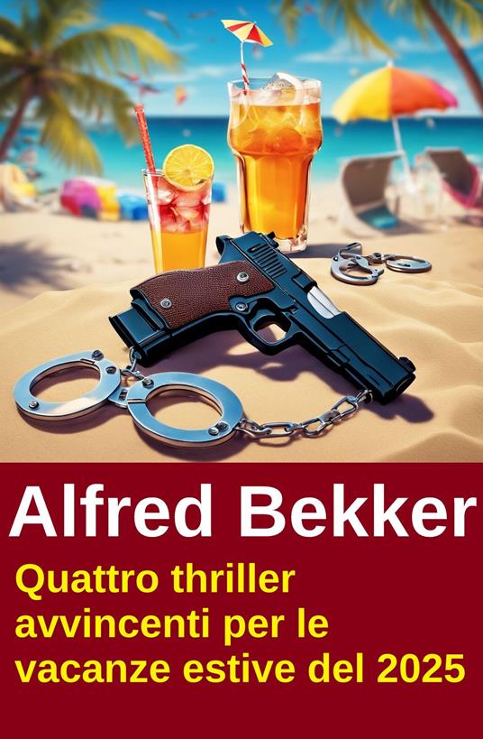 Quattro thriller avvincenti per le vacanze estive del 2025 - Alfred Bekker - ebook