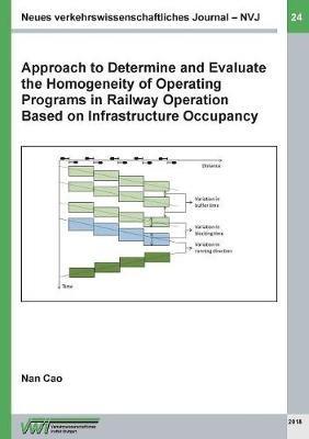 Neues verkehrswissenschaftliches Journal - Ausgabe 24: Approach to Determine and Evaluate the Homogeneity of Operating Programs in Railway Operation Based on Infrastructure Occupancy - Nan Cao - cover