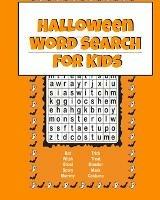 Halloween Word Search For Kids: Easy Activities For Kids For Airplane Rides During Spooky Times, 8x10, Printed On One Side To Be Safe For Color Markers - Boo Spooky - cover