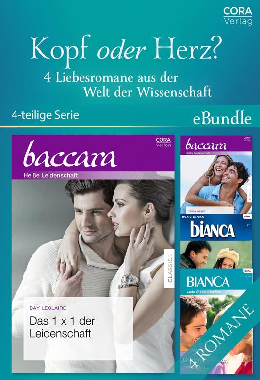 Kopf oder Herz? - 4 Liebesromane aus der Welt der Wissenschaft