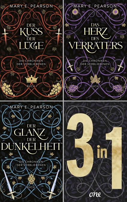 Die Chroniken der Verbliebenen 1-3: Der Kuss der Lüge / Das Herz des Verräters / Der Glanz der Dunkelheit - Mary E. Pearson,Barbara Imgrund - ebook