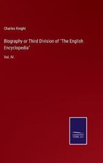Biography or Third Division of 