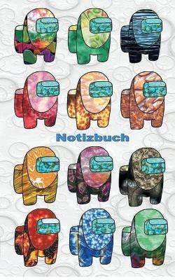 Notizbuch: für Am@ng.us Fans, Notizen, App, Computerspiel, Student, Kinder, Impostor, Crewmate, Einschreibbuch, Tagebuch, Geschenk, Geburtstag, Weihnachten, Ostern, Nikolaus, Schule - Ricky Roogle - cover