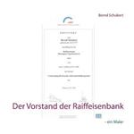 Der Vorstand der Raiffeisenbank: - ein Maler