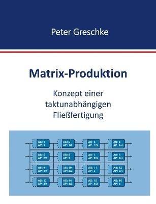 Matrix-Produktion: Konzept einer taktunabhängigen Fließfertigung - Peter Greschke - cover