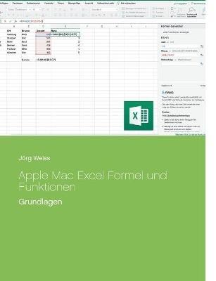 Apple Mac Excel Formel und Funktionen: Grundlagen - Jörg Weiss - cover