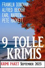 9 Tolle Krimis September 2023: Krimi Paket