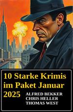 10 Starke Krimis im Paket Januar 2025