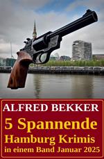 5 Spannende Hamburg Krimis in einem Band Januar 2025