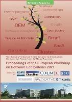 Libro inglese Proceedings of the European Workshop on Software Ecosystems 2021 Peter Buxmann , Thomas Aidan Curran , Gerald Eichler