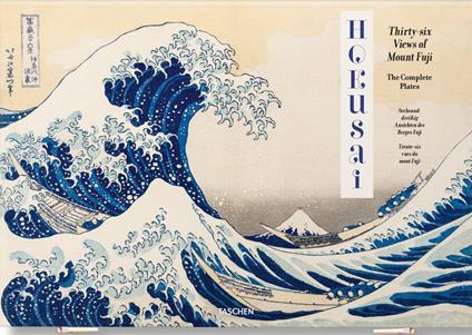 Hokusai. Thirty-six views of Mount Fuji. Ediz. inglese, francese e tedesca - Andreas Marks - copertina
