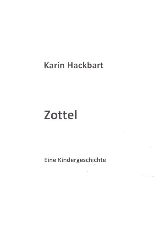 Zottel - Karin Hackbart - ebook